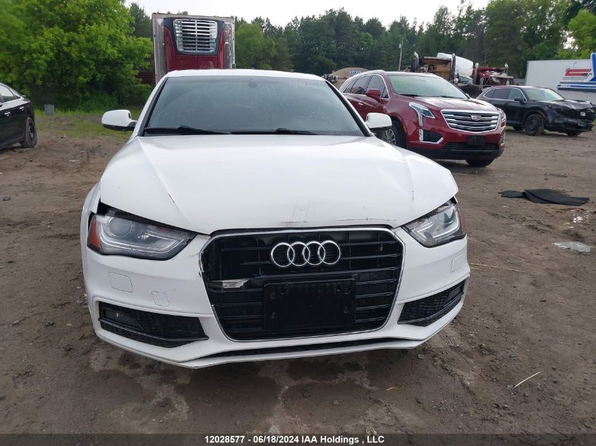 2013 Audi A4 VIN: WAUKFCFL3DN023112 Lot: 12028577