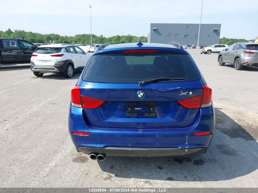 2014 BMW X1 VIN: WBAVM5C53EVV92225 Lot: 12028584