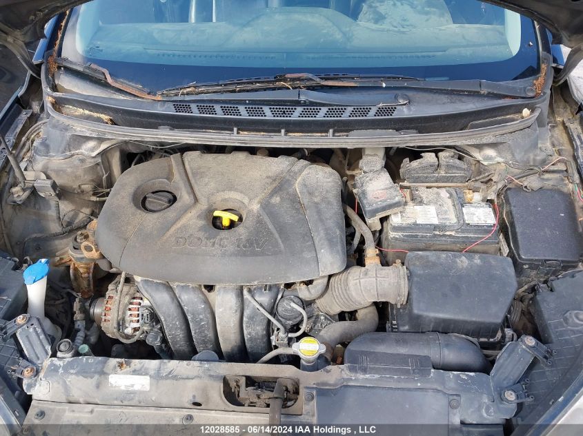 2012 Hyundai Elantra Gls/Limited VIN: 5NPDH4AE9CH145475 Lot: 12028585