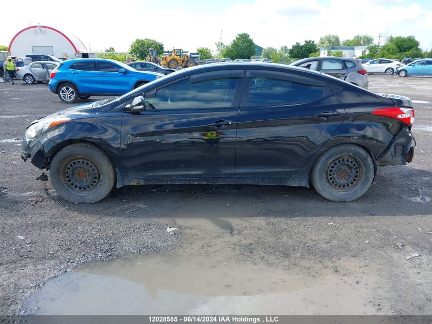 2012 Hyundai Elantra Gls/Limited VIN: 5NPDH4AE9CH145475 Lot: 12028585