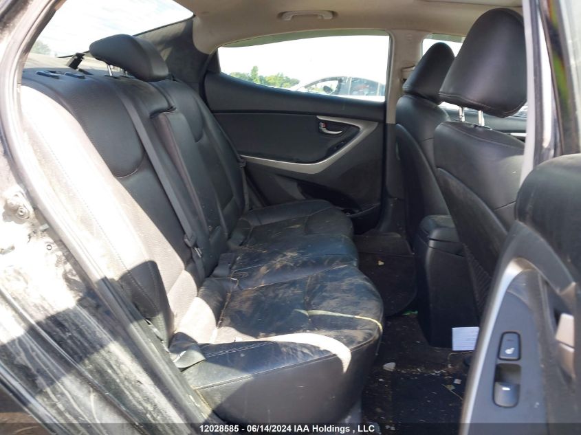 2012 Hyundai Elantra Gls/Limited VIN: 5NPDH4AE9CH145475 Lot: 12028585