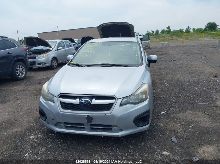 2013 Subaru Impreza VIN: JF1GPAA69D2809080 Lot: 12028586