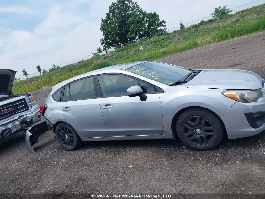 2013 Subaru Impreza VIN: JF1GPAA69D2809080 Lot: 12028586