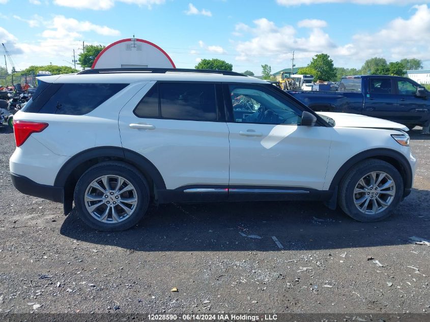 2020 Ford Explorer Xlt VIN: 1FMSK8DH7LGC68911 Lot: 12028590
