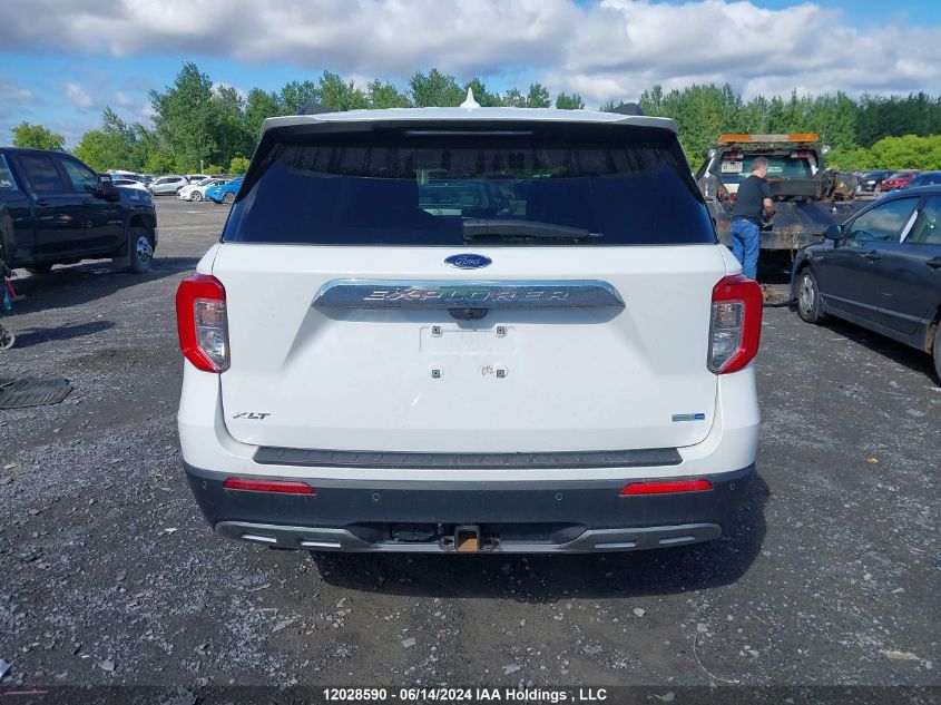 2020 Ford Explorer Xlt VIN: 1FMSK8DH7LGC68911 Lot: 12028590