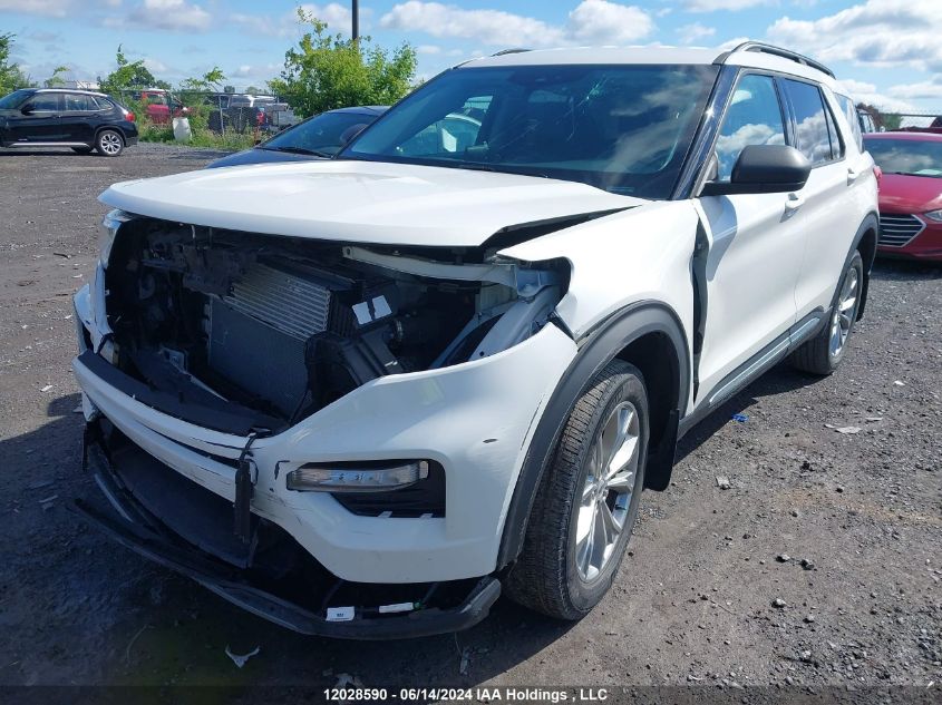 2020 Ford Explorer Xlt VIN: 1FMSK8DH7LGC68911 Lot: 12028590