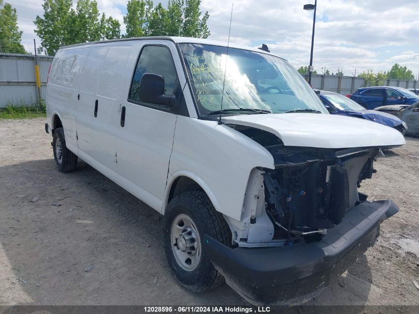 2019 Chevrolet Express Cargo Van VIN: 1GCWGBFP6K1160421 Lot: 12028595