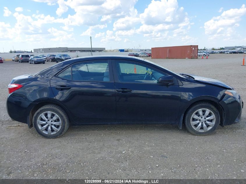 2014 Toyota Corolla Ce/Le/S VIN: 2T1BURHE7EC055172 Lot: 12028599