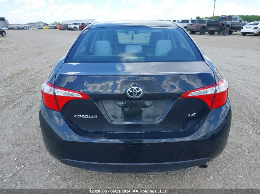 2014 Toyota Corolla Ce/Le/S VIN: 2T1BURHE7EC055172 Lot: 12028599