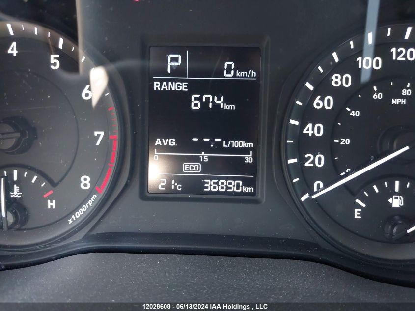 2019 Hyundai Kona Se VIN: KM8K12AA8KU296465 Lot: 12028608