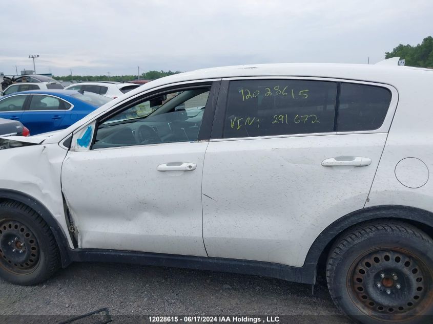 2017 Kia Sportage VIN: KNDPM3ACXH7291672 Lot: 12028615