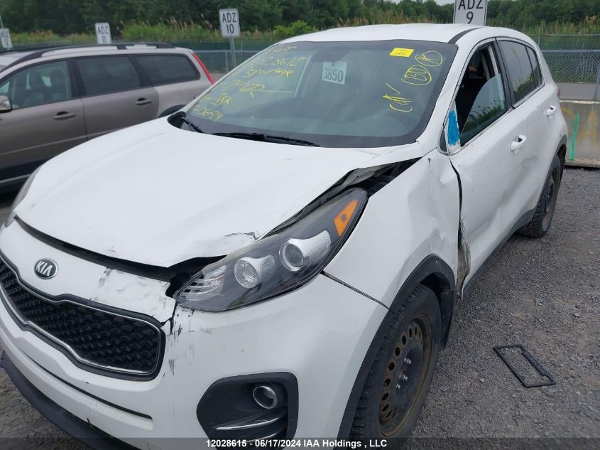 2017 Kia Sportage VIN: KNDPM3ACXH7291672 Lot: 12028615