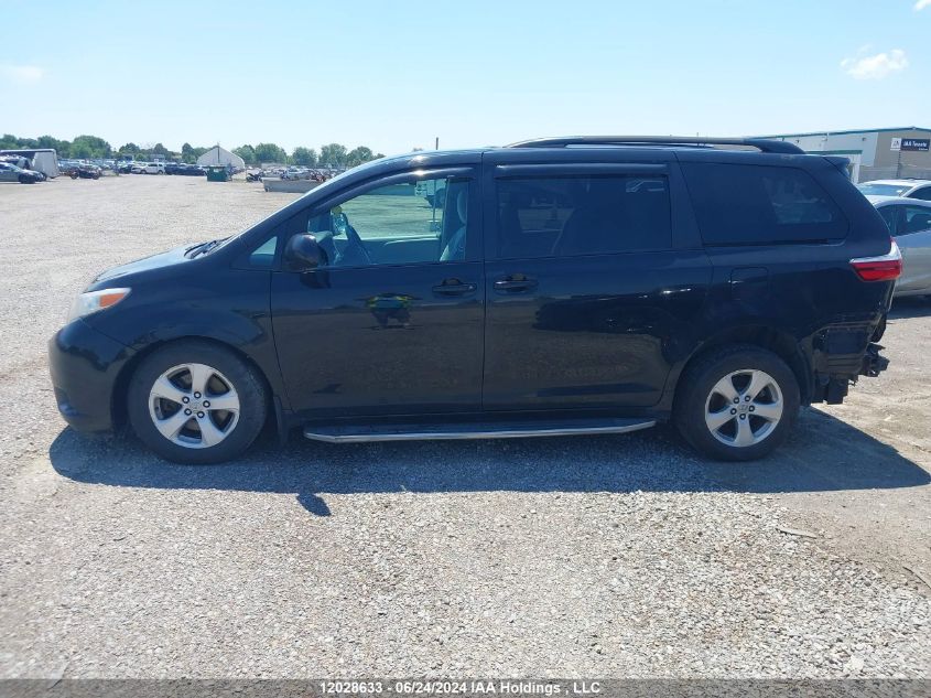 2016 Toyota Sienna Le VIN: 5TDKK3DC4GS693414 Lot: 12028633