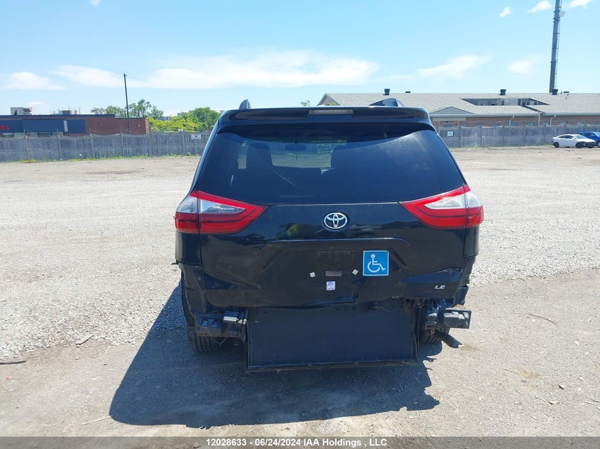 2016 Toyota Sienna Le VIN: 5TDKK3DC4GS693414 Lot: 12028633