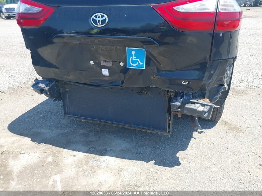 2016 Toyota Sienna Le VIN: 5TDKK3DC4GS693414 Lot: 12028633