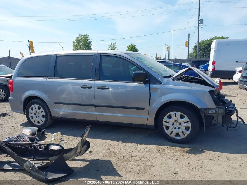 2016 Dodge Grand Caravan Se/Sxt VIN: 2C4RDGBG2GR114063 Lot: 12028646