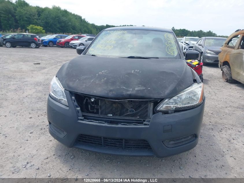 2013 Nissan Sentra S/Sv/Sr/Sl VIN: 3N1AB7AP8DL782109 Lot: 12028665