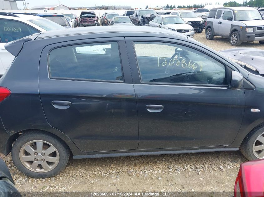 2014 Mitsubishi Mirage Es VIN: ML32A4HJ3EH015209 Lot: 12028669