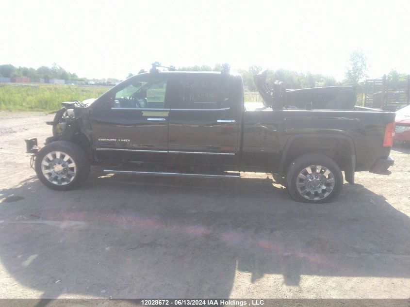 2018 GMC Sierra 2500Hd VIN: 1GT12UEY2JF123995 Lot: 12028672