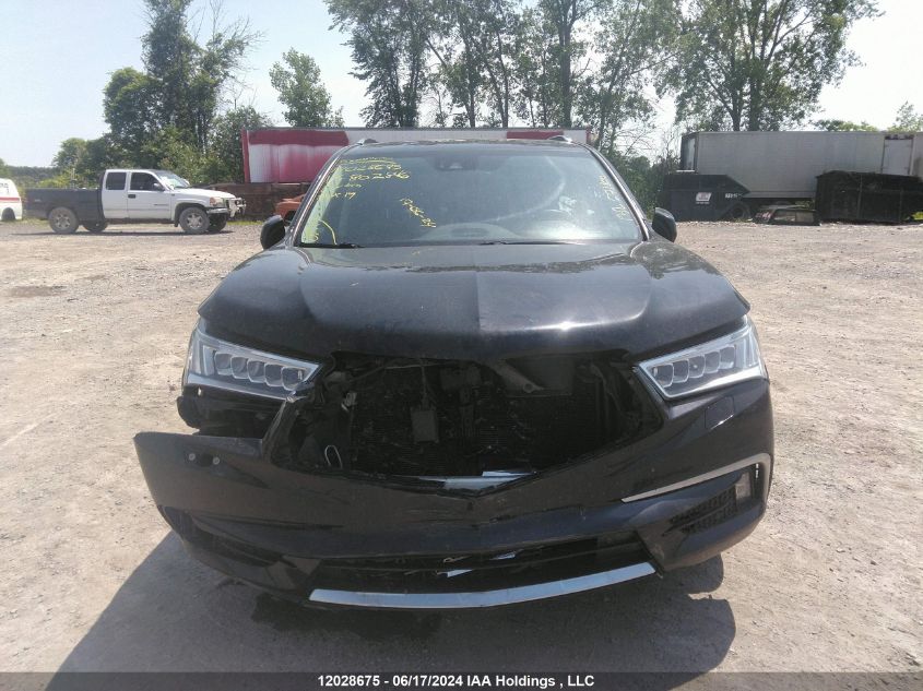 2019 Acura Mdx VIN: 5J8YD4H85KL802846 Lot: 12028675