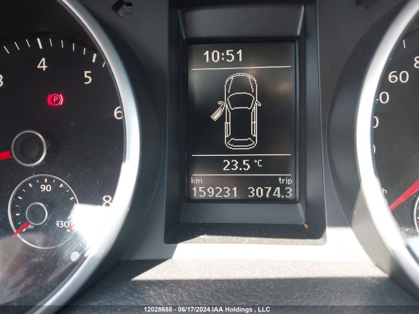 2012 Volkswagen Golf VIN: WVWCA7AJ6CW191144 Lot: 12028688