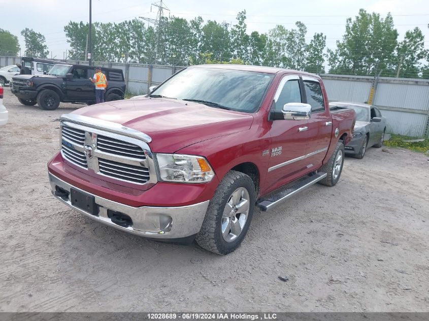 2013 Ram 1500 Slt VIN: 1C6RR7LT9DS615949 Lot: 12028689