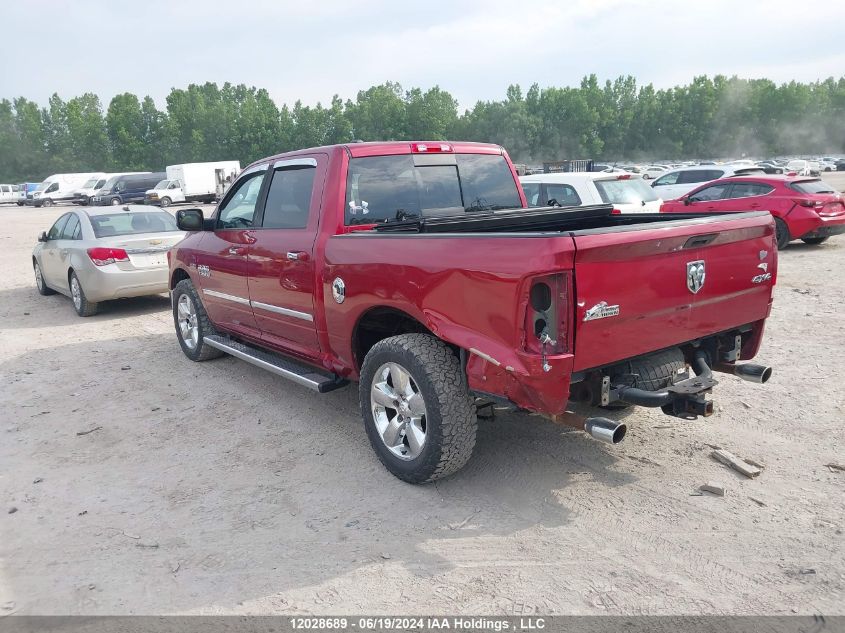 2013 Ram 1500 Slt VIN: 1C6RR7LT9DS615949 Lot: 12028689