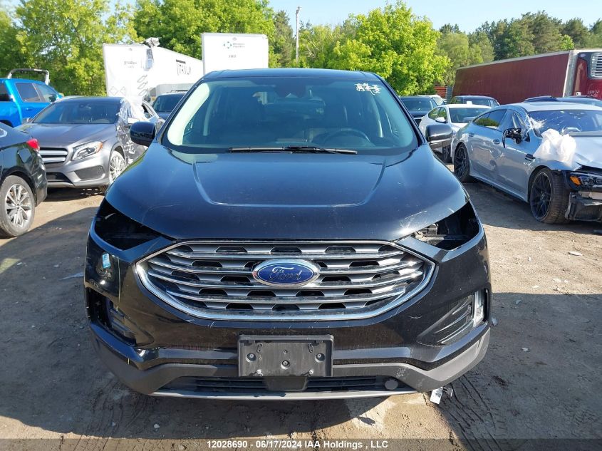 2021 Ford Edge Sel VIN: 2FMPK4J99MBA40185 Lot: 12028690