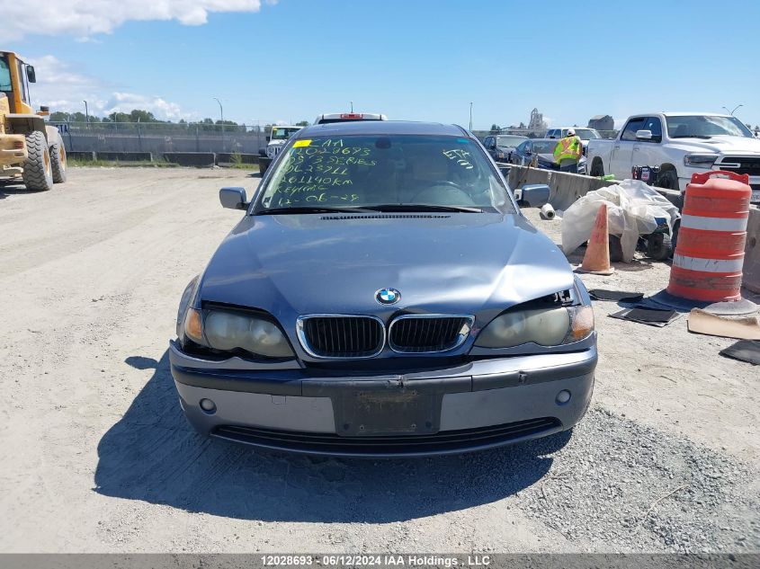 2005 BMW 3 Series VIN: WBAEV13445KL23911 Lot: 12028693