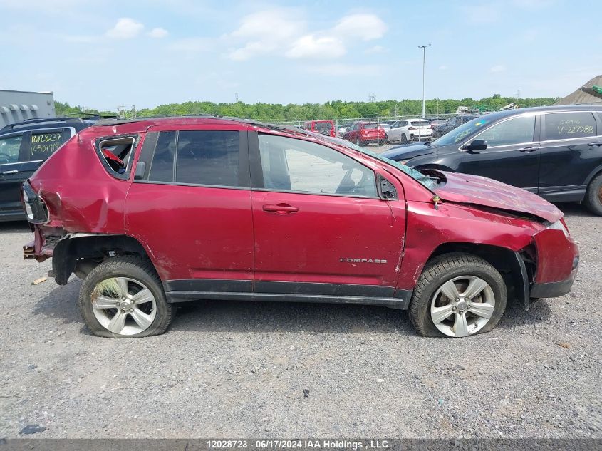 2015 Jeep Compass Sport VIN: 1C4NJDAB0FD131053 Lot: 12028723