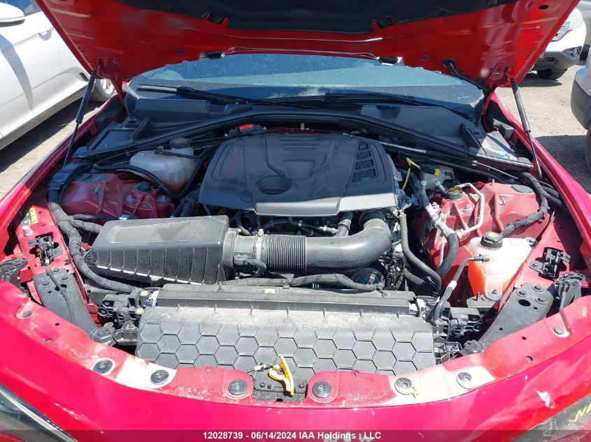 2022 Alfa Romeo Giulia Sprint Awd VIN: ZARFANANXN7652773 Lot: 12028739