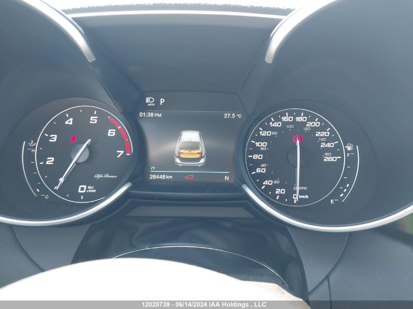 2022 Alfa Romeo Giulia Sprint Awd VIN: ZARFANANXN7652773 Lot: 12028739