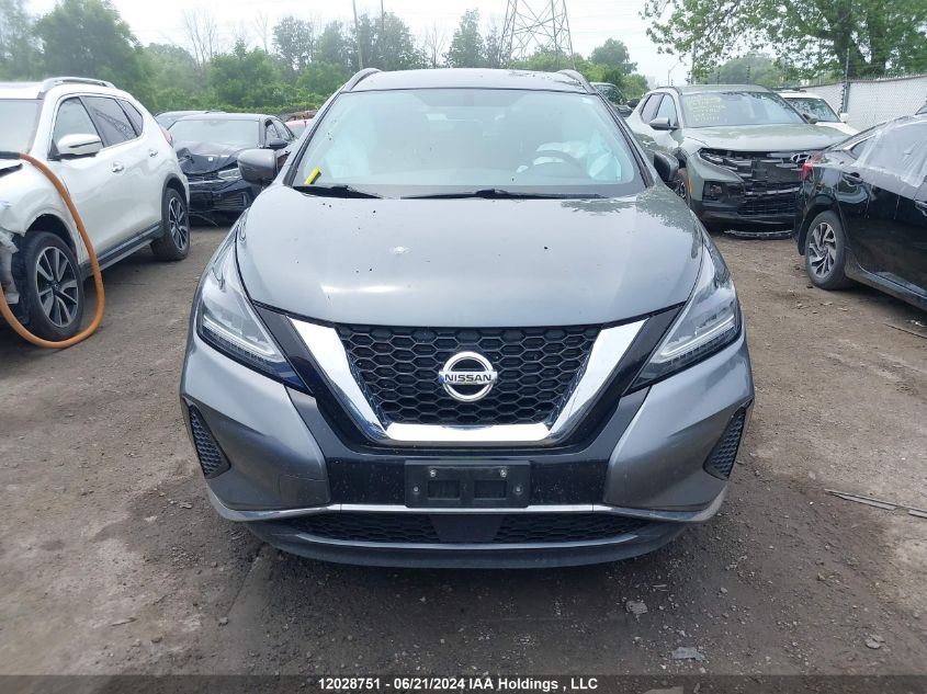 2019 Nissan Murano VIN: 5N1AZ2MJ7KN162203 Lot: 12028751