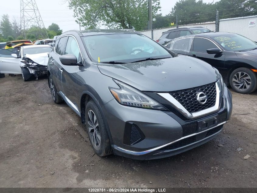 2019 Nissan Murano VIN: 5N1AZ2MJ7KN162203 Lot: 12028751