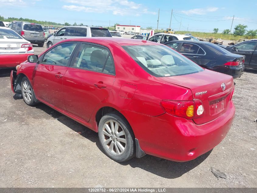 2009 Toyota Corolla S/Le/Xle VIN: 2T1BU40EX9C097226 Lot: 12028752