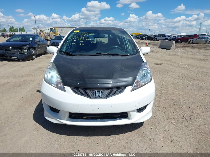 2009 Honda Fit VIN: JHMGE888X9S810325 Lot: 12028759