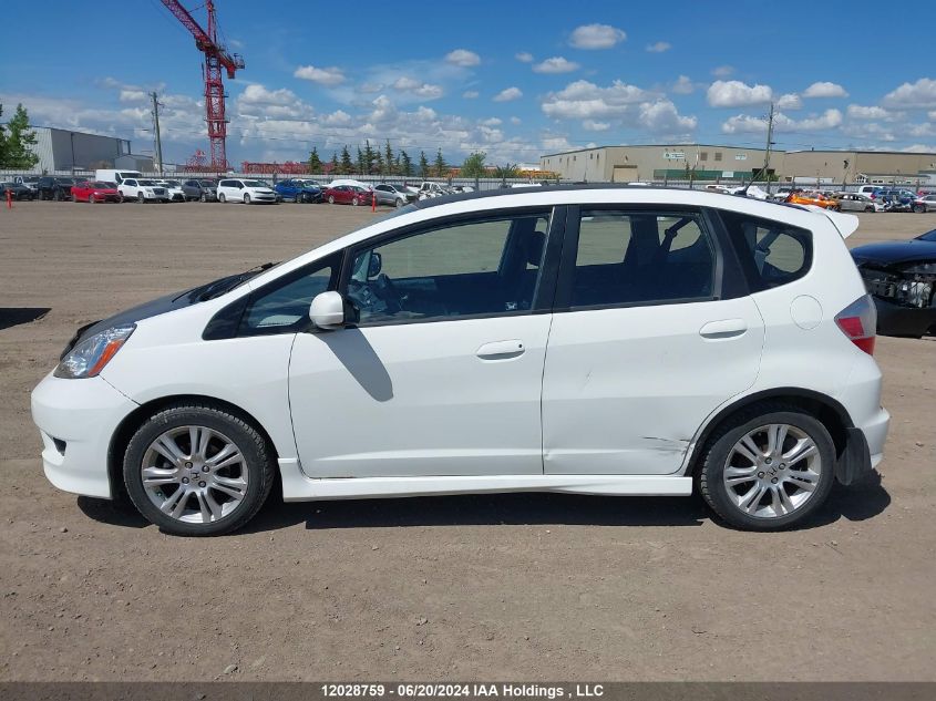 2009 Honda Fit VIN: JHMGE888X9S810325 Lot: 12028759