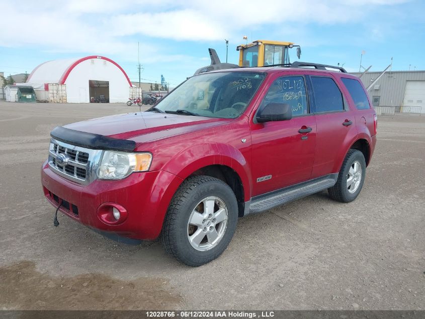 2008 Ford Escape VIN: 1FMCU03148KD13702 Lot: 12028766