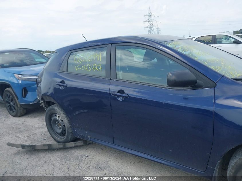 2013 Toyota Matrix VIN: 2T1KU4EE1DC043427 Lot: 12028771