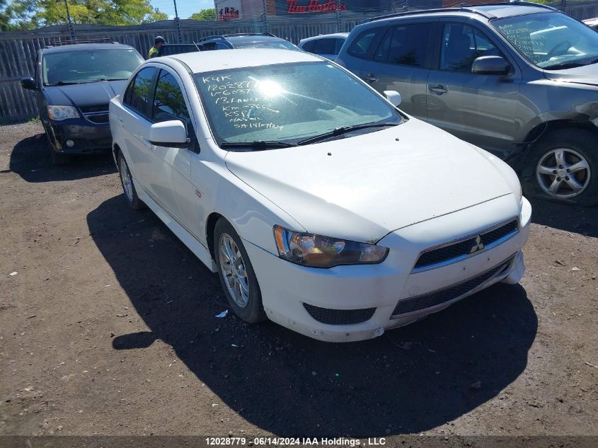 2013 Mitsubishi Lancer VIN: JA32U2FU3DU603735 Lot: 12028779