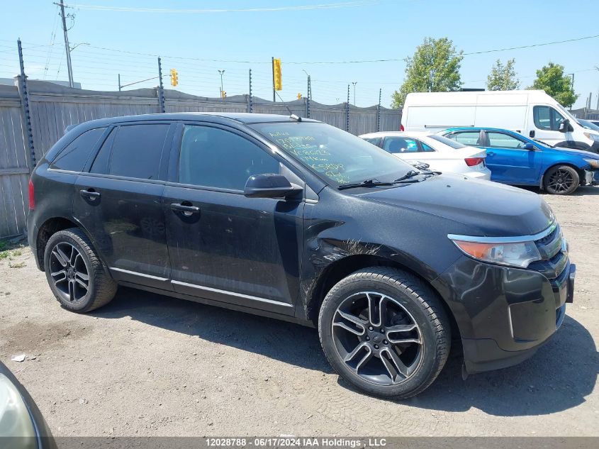 2013 Ford Edge Sel VIN: 2FMDK3JCXDBC86123 Lot: 12028788
