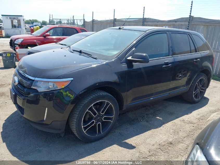 2013 Ford Edge Sel VIN: 2FMDK3JCXDBC86123 Lot: 12028788