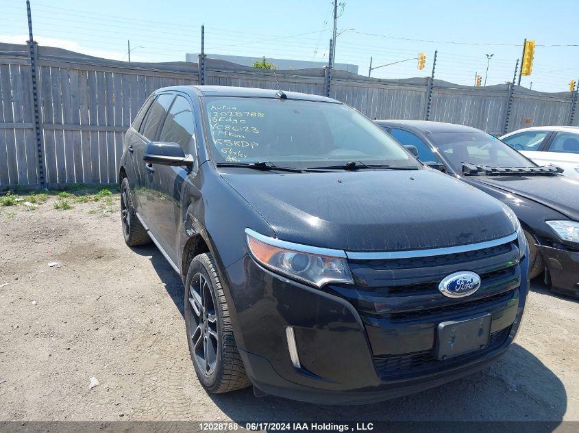 2013 Ford Edge Sel VIN: 2FMDK3JCXDBC86123 Lot: 12028788