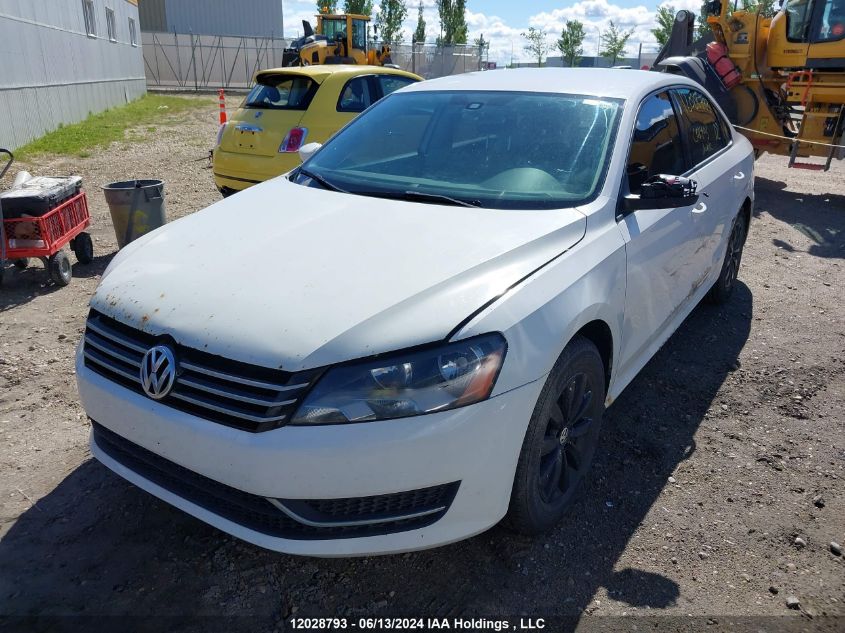 2013 Volkswagen Passat S VIN: 1VWAH7A32DC007760 Lot: 12028793