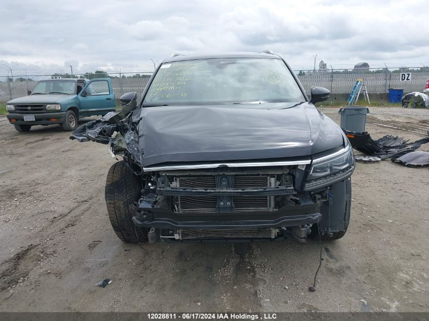 2019 Volkswagen Tiguan VIN: 3VV4B7AX2KM186500 Lot: 12028811