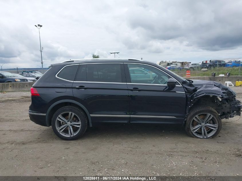 2019 Volkswagen Tiguan VIN: 3VV4B7AX2KM186500 Lot: 12028811