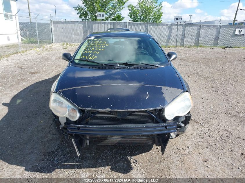 2004 Chrysler Sebring Lxi VIN: 1C3EL56R64N392320 Lot: 12028823