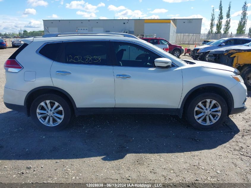 2016 Nissan Rogue Sv VIN: 5N1AT2MV3GC859245 Lot: 12028838