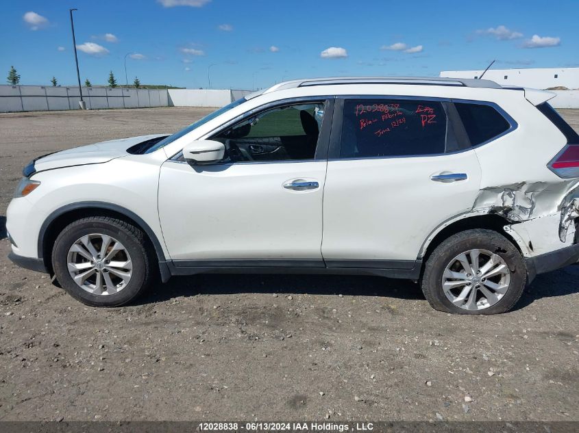 2016 Nissan Rogue Sv VIN: 5N1AT2MV3GC859245 Lot: 12028838