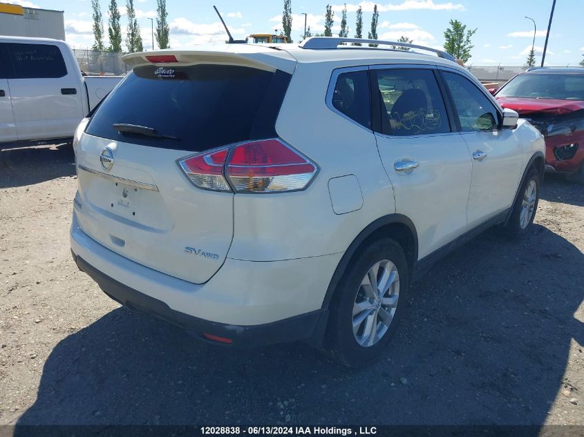 2016 Nissan Rogue Sv VIN: 5N1AT2MV3GC859245 Lot: 12028838